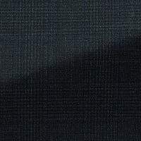 Suit - Loro Piana Dark Green Wool Glencheck with Blue Overcheck 5931 OMJ Clothing