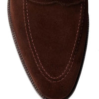 Crockett & Jones Teign Brown Suede Loafer OMJ Clothing