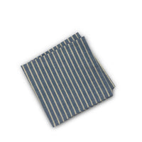 The Blue Stripe Pocket Square OMJ Clothing