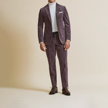 Suit - Mauve Stretch Cotton Corduroy 5944